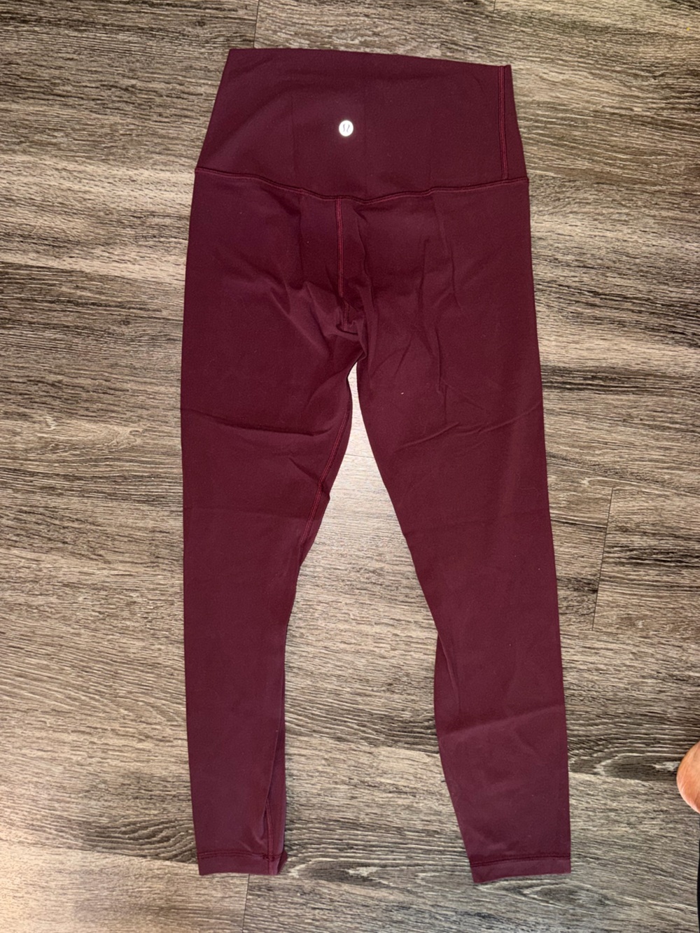 Women’s burgundy Align Leggings - Lululemon